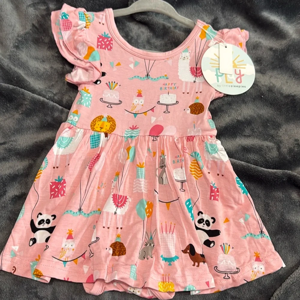 Little Sleepies bodysuit dress - Picture 1 of 2